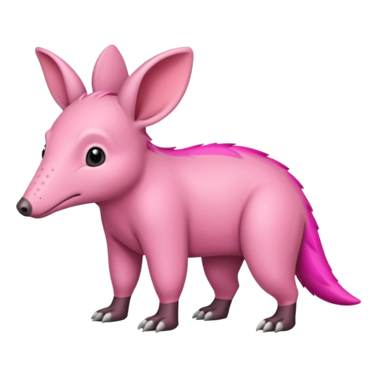 In Aardvark with a long long long long long long long long long long long tail sticker