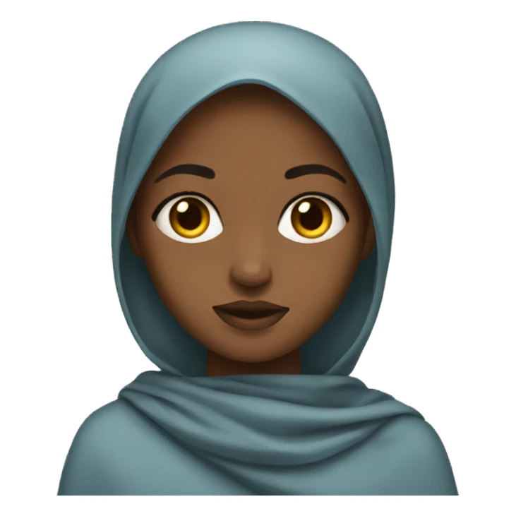 Somali girl sticker