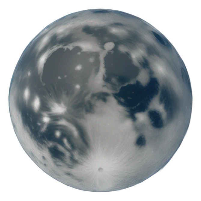 the earth seen from the moon seen from the horizon sticker