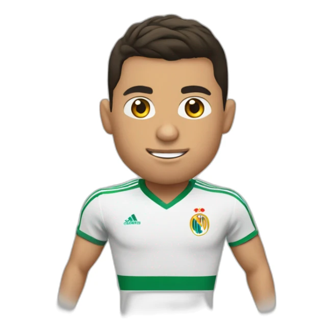 Cristiano Ronaldo an cullote sticker