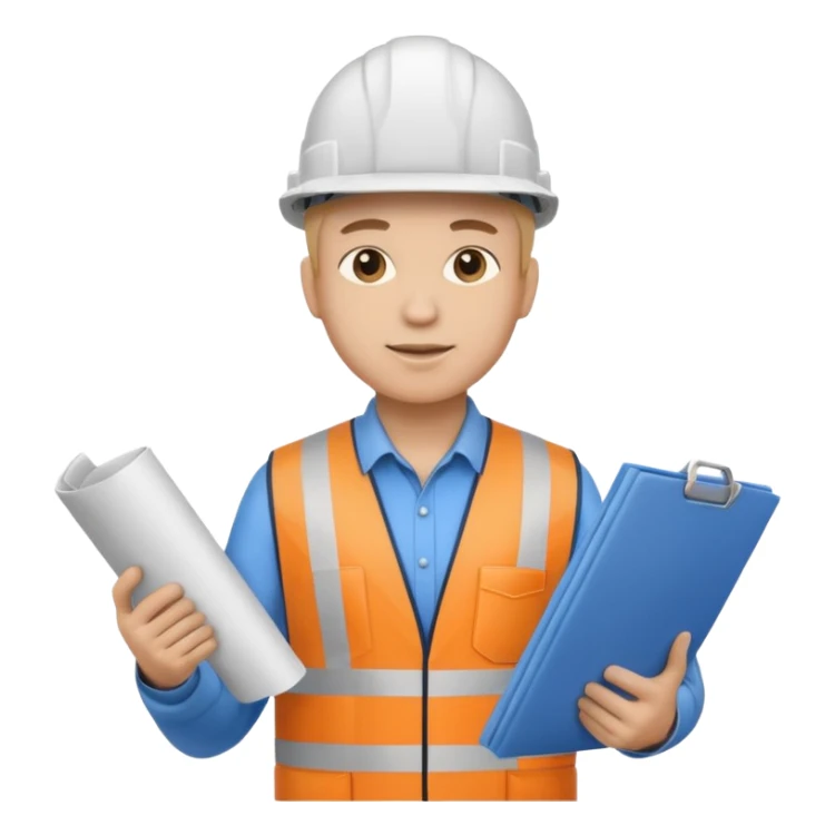 Ingeniero cuerpo completo hasta los pies  sticker