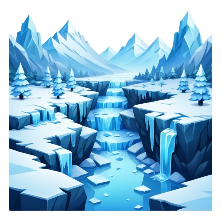 edgy icy aesthetic full scenic SCENERY sticker