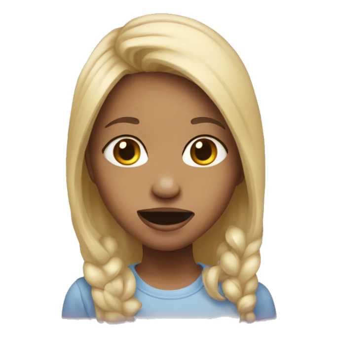 girl with 
cleft lip palate sticker