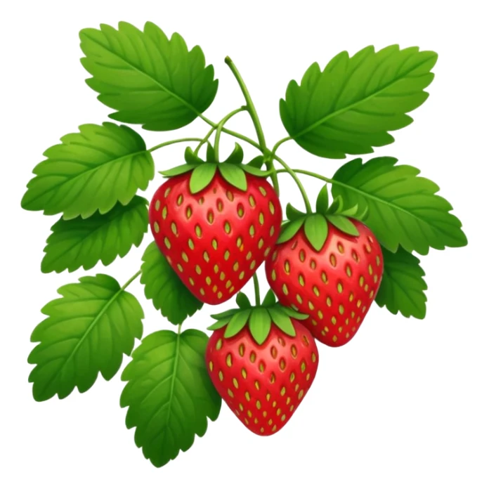 strawberry plant sticker