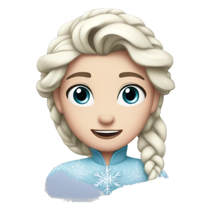 Frozen sticker