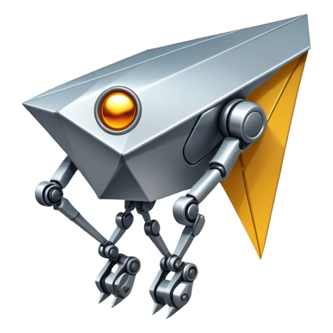 kite robot  sticker