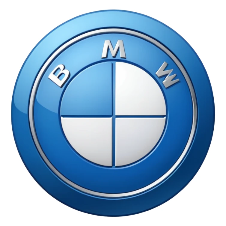 bmw logo sticker
