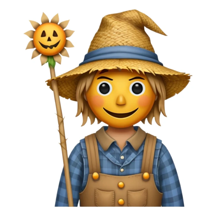 Scarecrow sticker