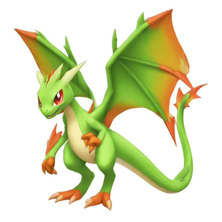  Latias-Flygon-Charizard-Fakemon full body sticker