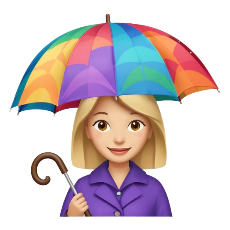 HOLDİNG UMBRELLA WOMAN sticker