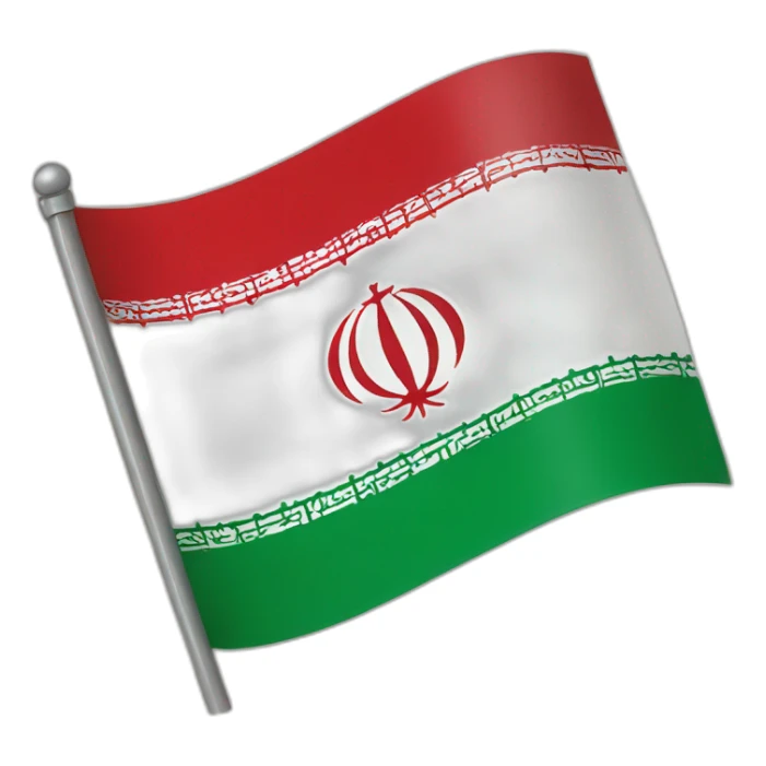 Flag of iran sticker