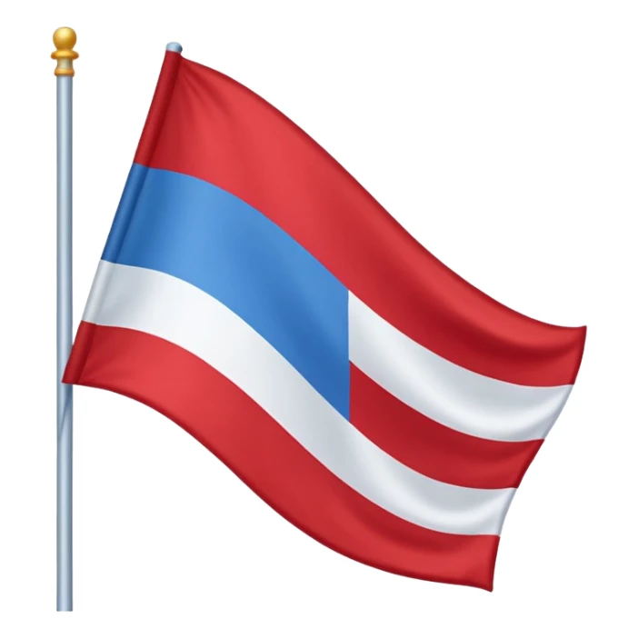 Emoji de drapeau avec les couleurs suivante : sticker
