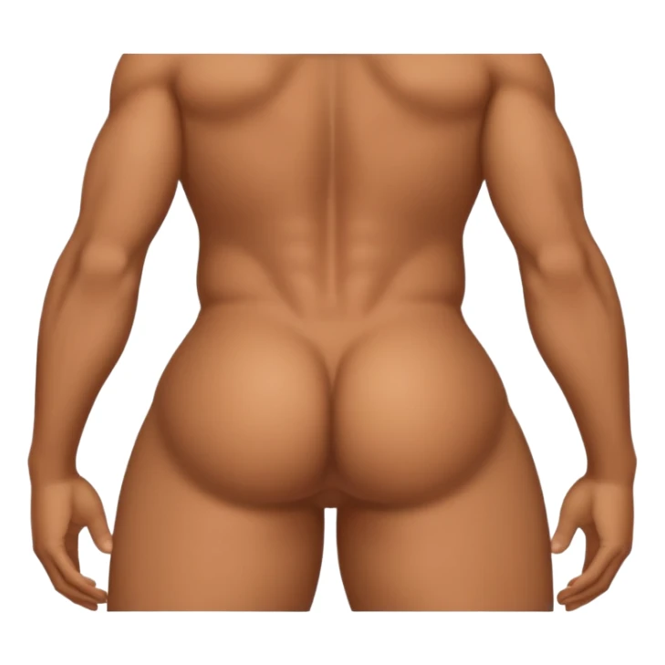 Dick image and ass sticker