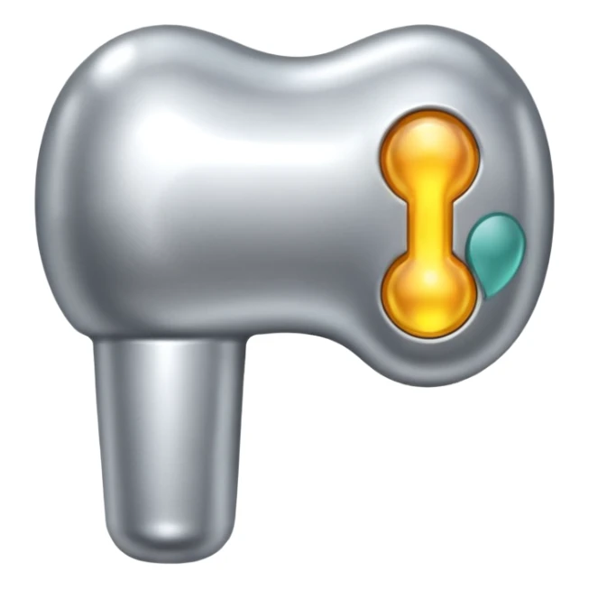 Un cadera para uso medico sticker