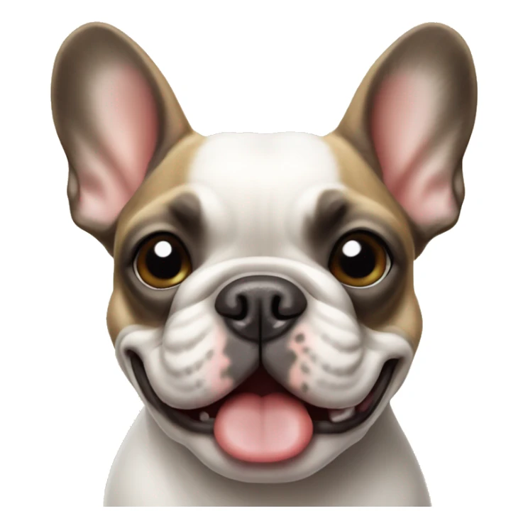french bulldog giving a thumbs up sticker