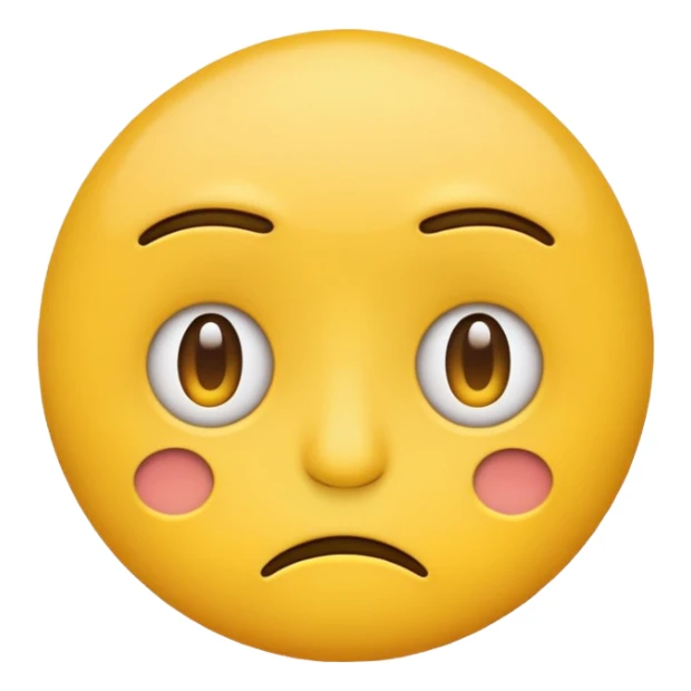unamused face emoji sticker