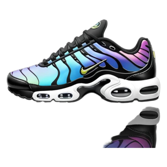 Nike Air Max Plus TN "Black Chrome" sticker