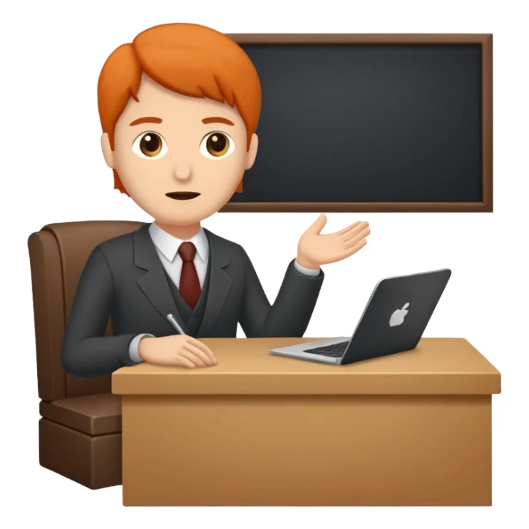 Ein Detektiv Mann  in Mantel interviewt eine Putzfrau in putzgewand  sticker