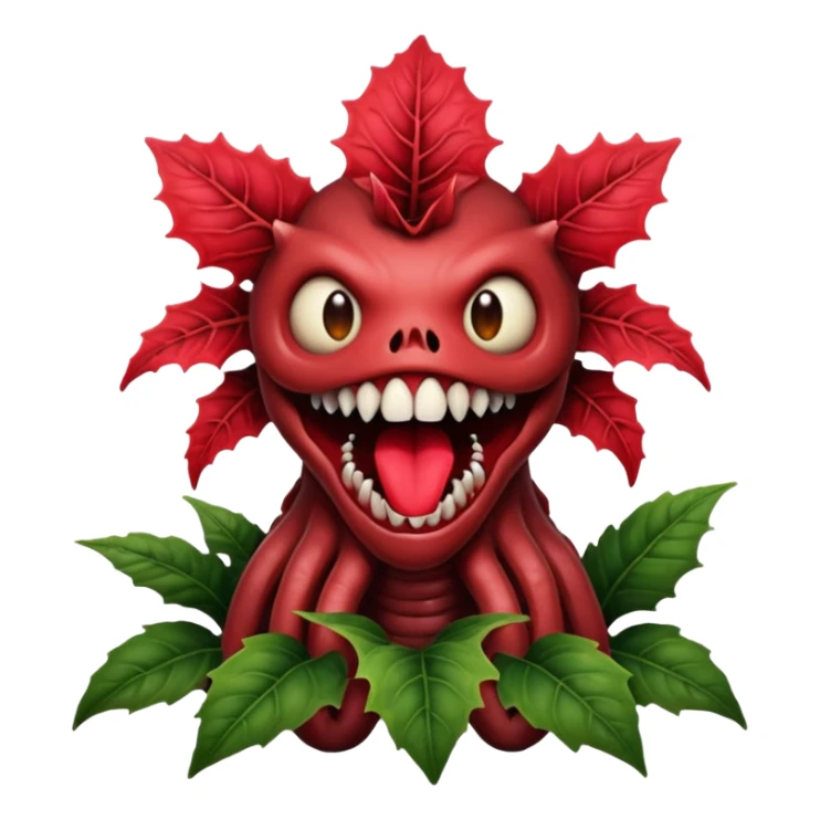 Créame un emoji de demogorgones como los de stranger things  sticker