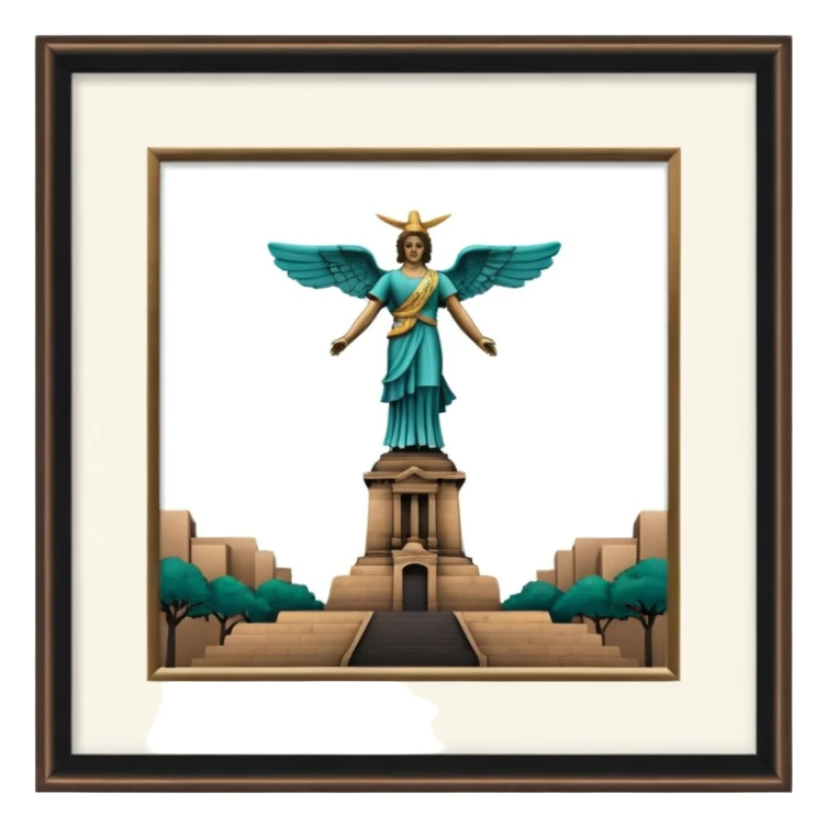 el angel de la independencia monumento(mexico) sticker