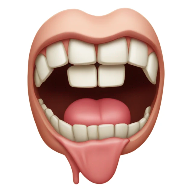 Mouth so dry it's like a desert sticker