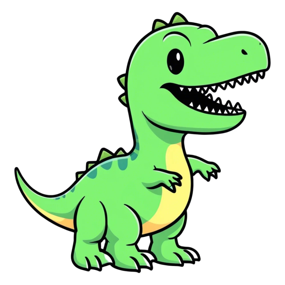 Dinosaurio fantasma  sticker