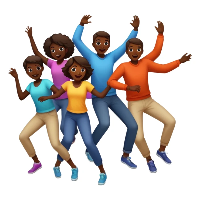 a los saltos como renga en tiroteo sticker