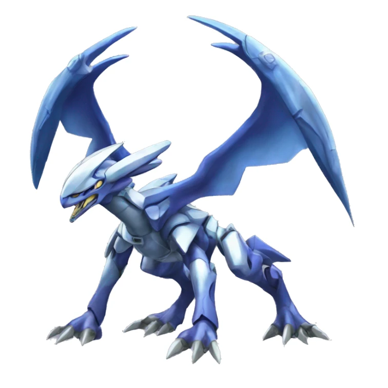  Cool Edgy Shiny Godly Digimon-Genesect-Dialga-Reptile full body sticker