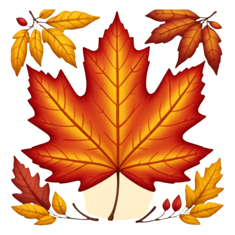 autumn banner for November sticker
