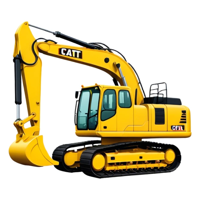 Excavator - Caterpillar 330 (Model Year: 2022) (Iconic colour: Yellow) sticker
