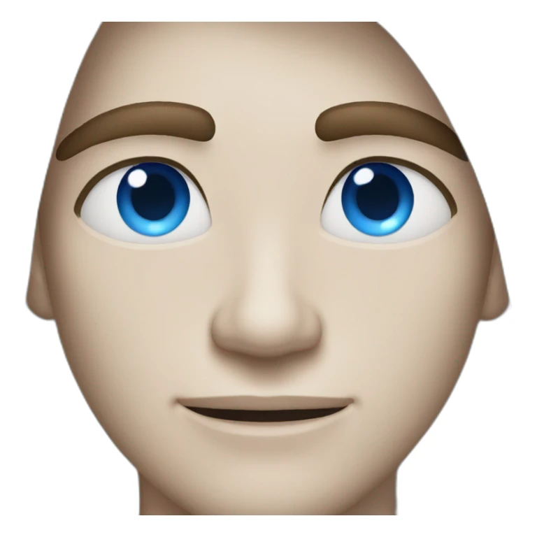 hot guy with blue eyes sticker