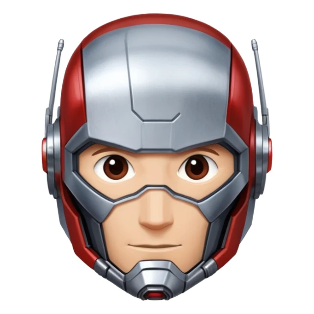 ant man portrait marvel from captain america: civil war sticker