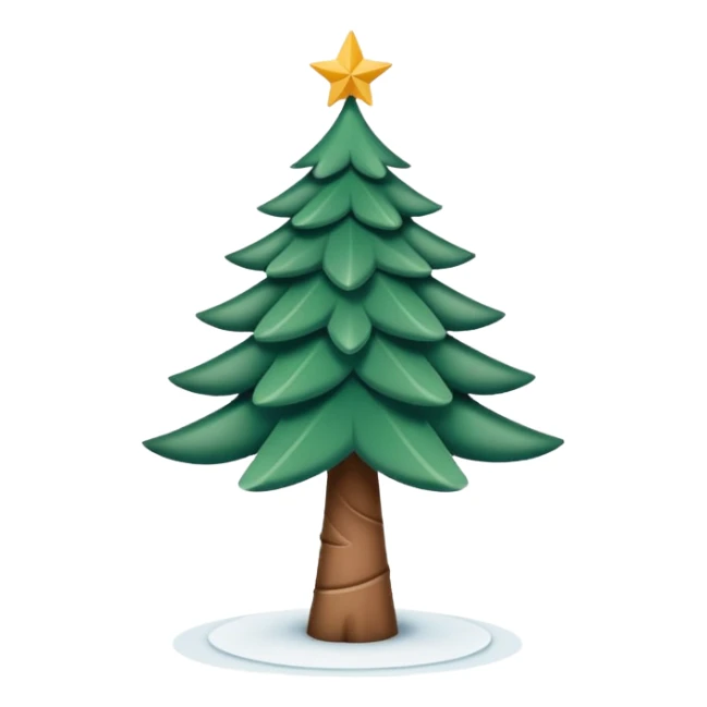 Lignes gravées dans papier en forme de petit sapin. Traits délicats. Logo pour réseaux sociaux. sticker