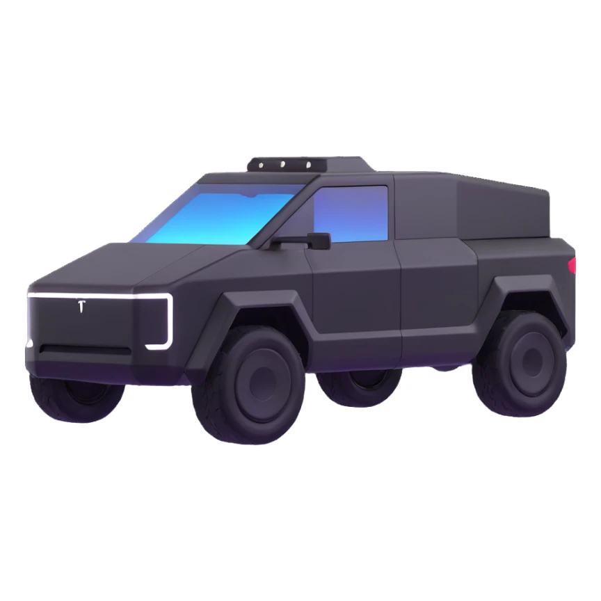 Tesla Cybertruck sticker