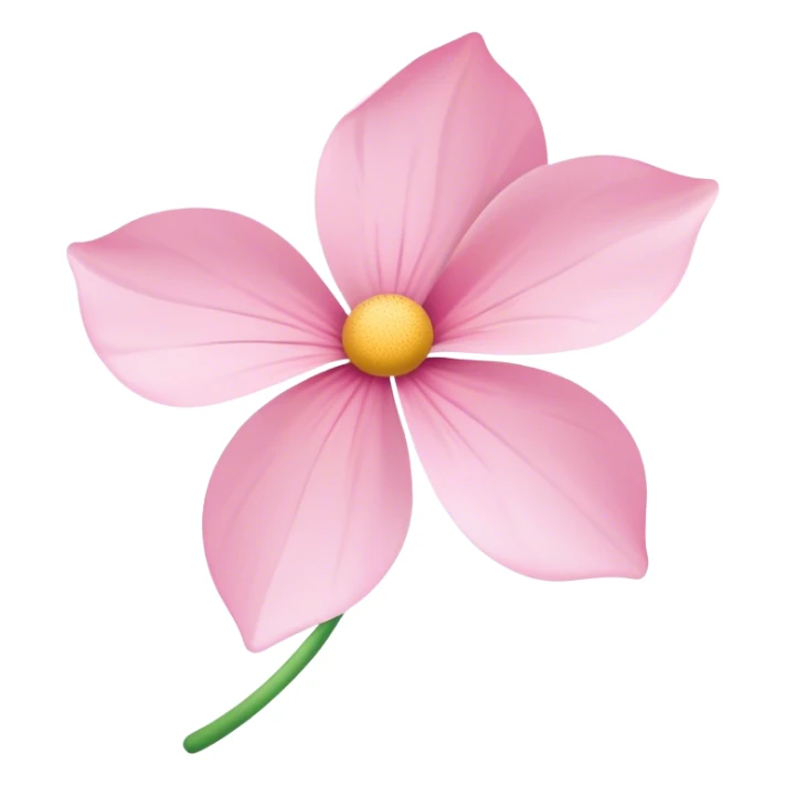 Flower petals in the wind sticker