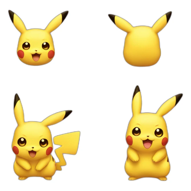 Pikachu sticker