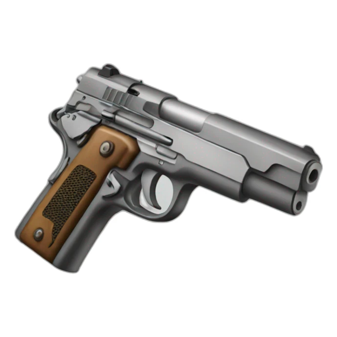 gun iOS 8 emoji sticker
