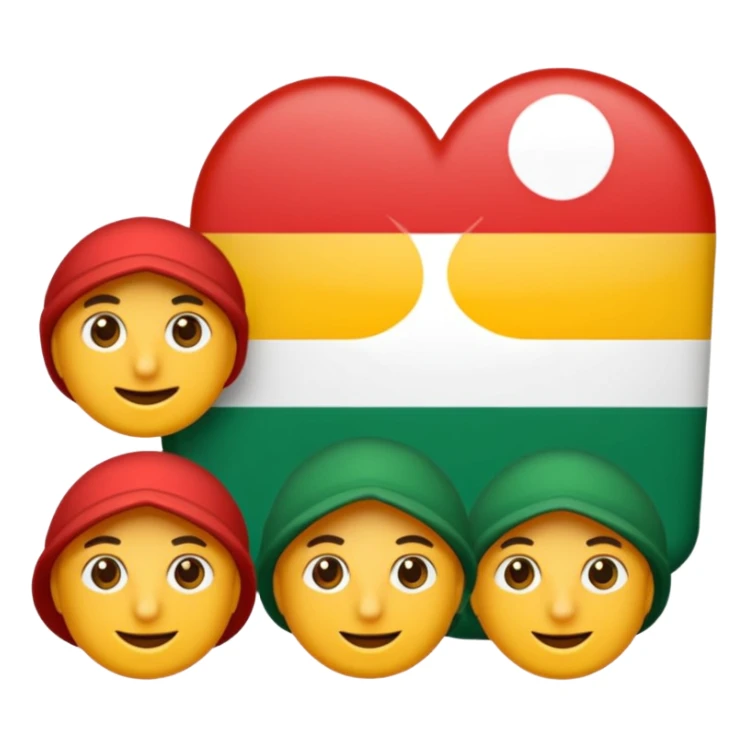 Kürdistan bayrağı emoji bunun gibi sticker