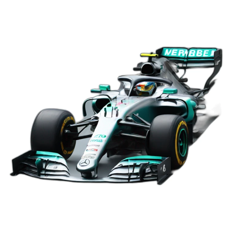 Mercedes formula 1 w11 sticker