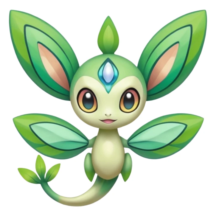 Meloetta-Celebi-Pokémon-Fakémon-creature sticker