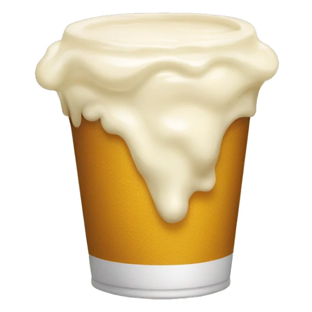 pint carton of cream sticker