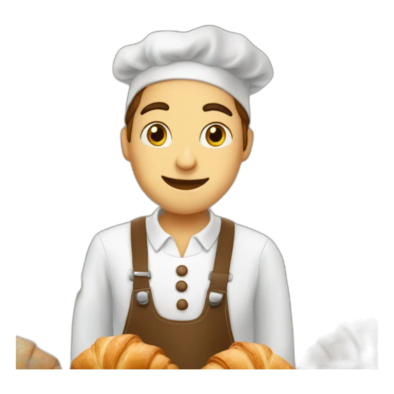 get the croissants at the boulangerie sticker