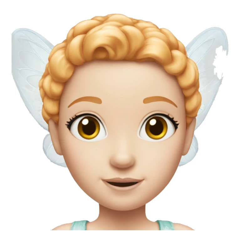 Pale Barbie fairy ginger sticker
