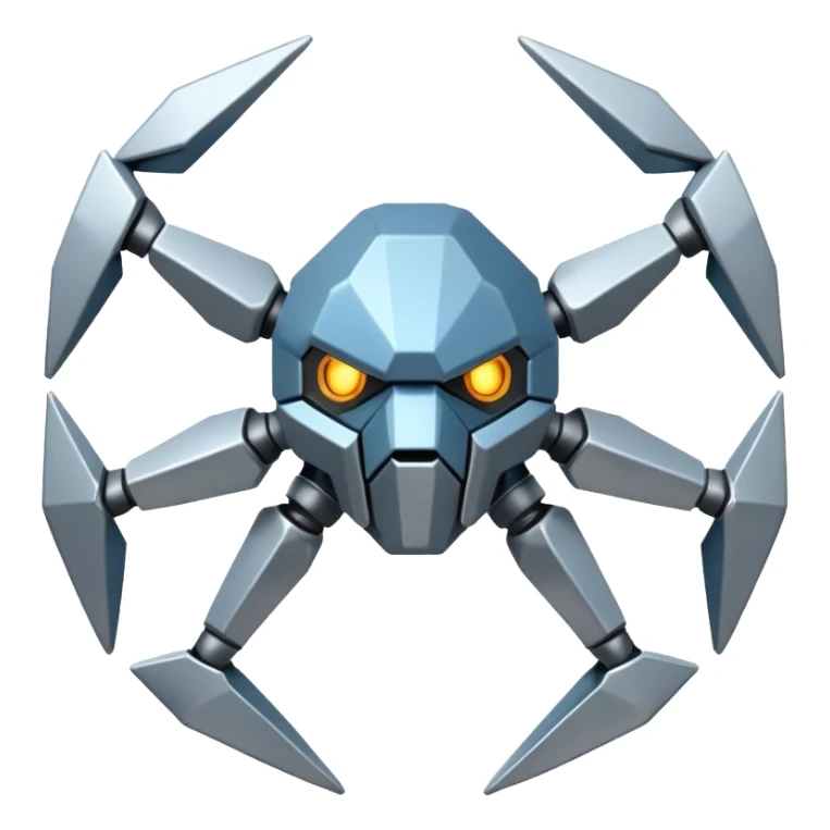 Haz un emoji del Pokémon metagross sticker