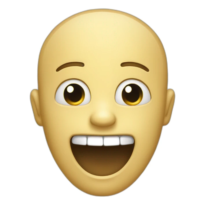 Personne flippante avec un rire atroce  sticker