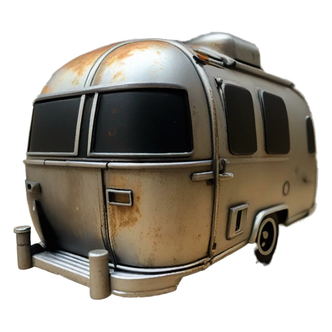 Hot wheel’s Tonka Darth Vader’s airstream rc caravan rusted  sticker