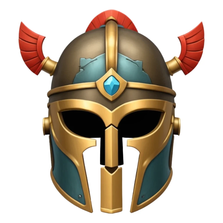 Heroic Helmet of Centurion one monotonous color sticker