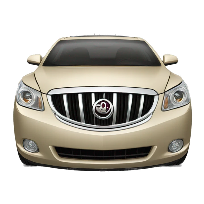 2008 buick lacrosse light gold sticker