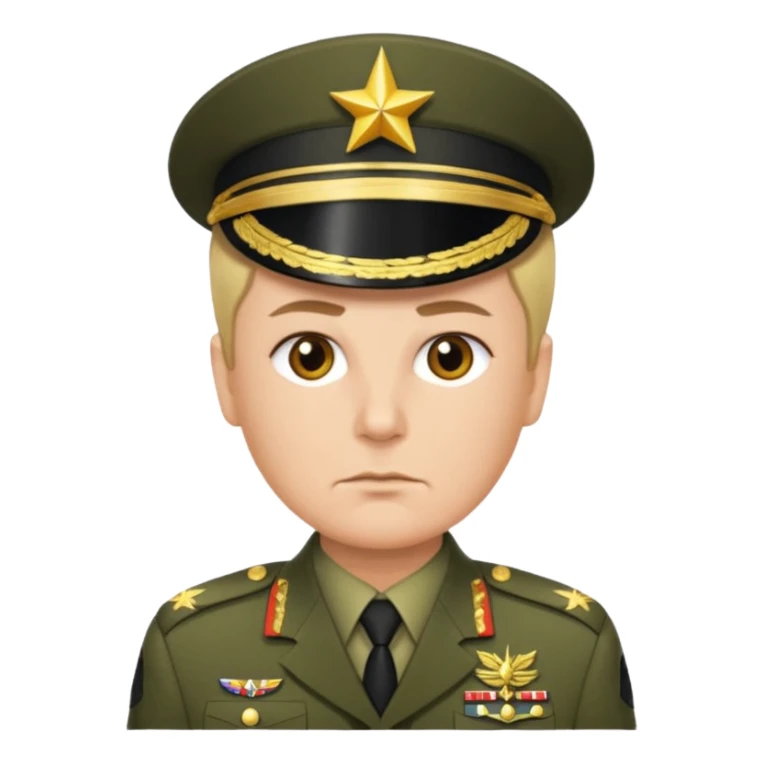 General of the army rank sticker