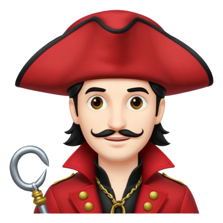 captain hook sticker